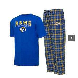 NWT LA Rams Sleepwear